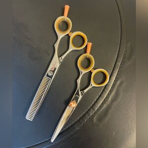 Roc it dog shears and thinning shears
